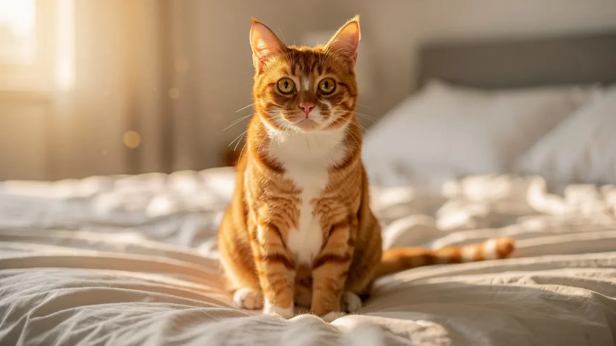 Cat peeing on the bed — why it happens and how to stop it