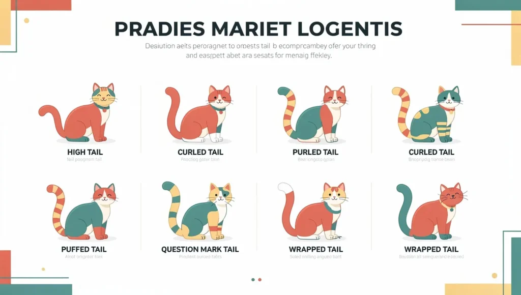 cat tail meanings chart explained