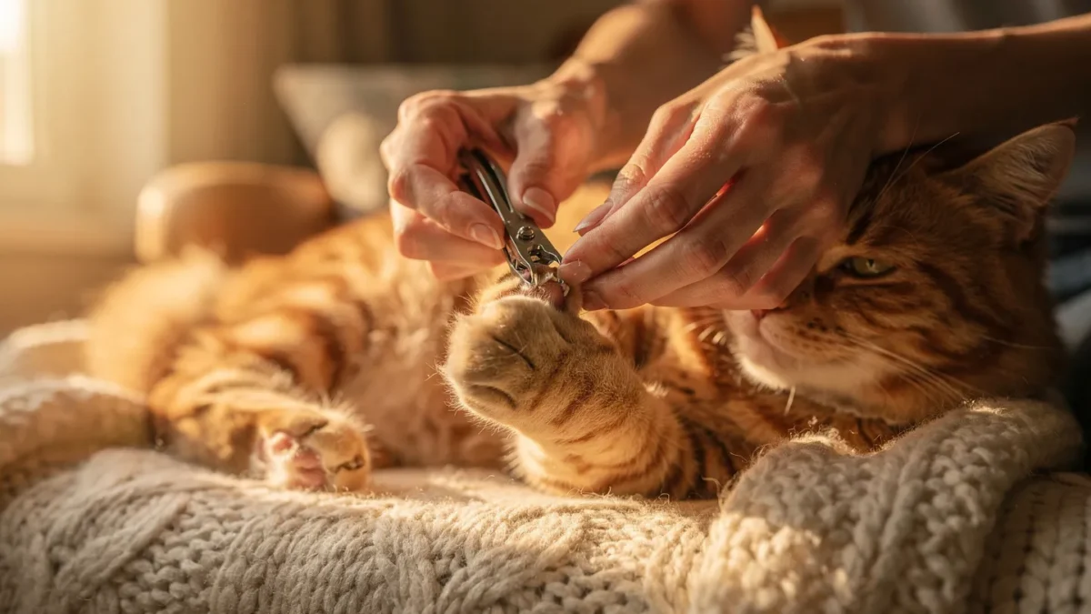 How to trim cat nails safely at home — step by step guide