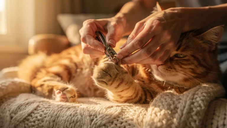 How to Trim Cat Nails Safely (Without Stress or Scratches)