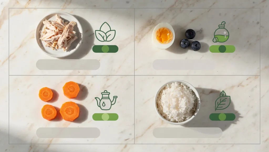 What can cats eat — safe human foods infographic
