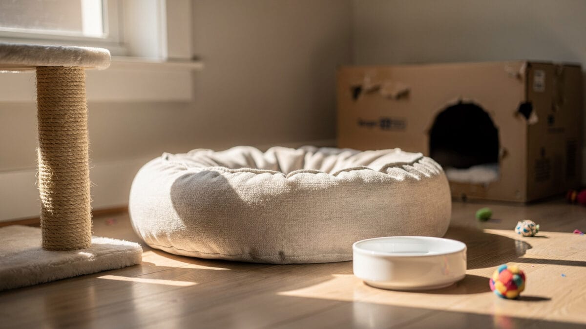 How to introduce two cats A complete safe room setup for a new cat arrival.
