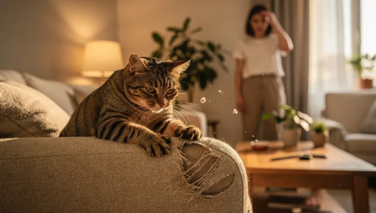 How to Stop a Cat from Scratching Furniture: The 7-Day Stress-Free