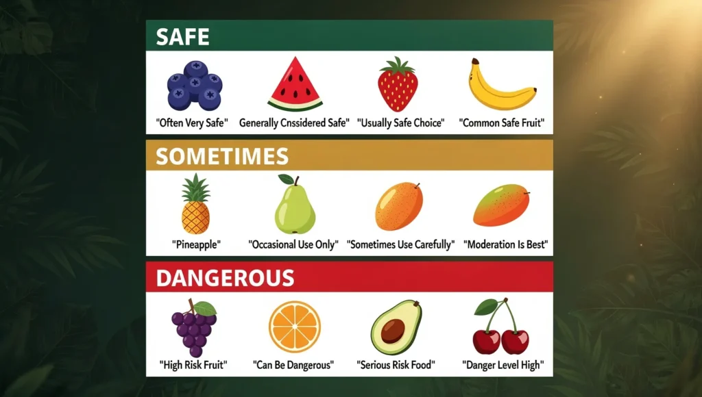  Safe and toxic fruits for cats visual guide 