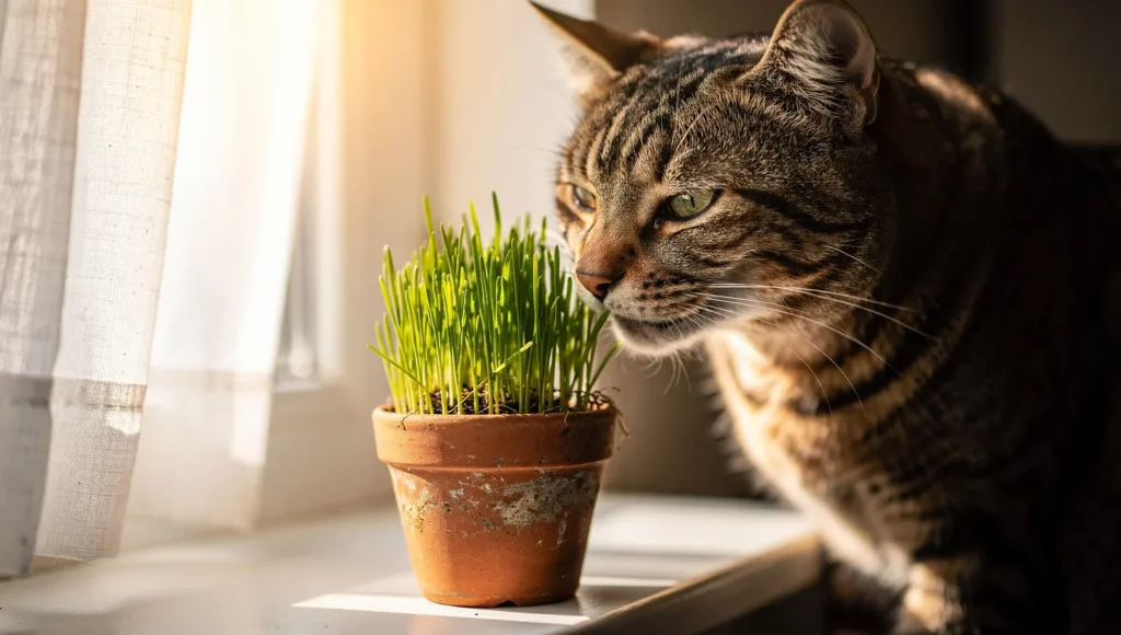 Cat Grass Benefits: Why Cats Eat Grass and Is It Good for Them?