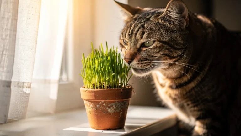 Cat Grass Benefits: Why Cats Eat Grass and Is It Good for Them?