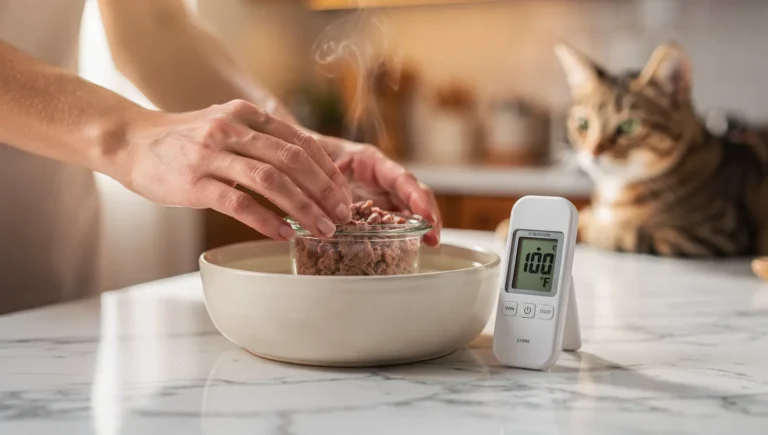 Warming Wet Cat Food: Is It Safe? Best Methods + Ideal Temperature