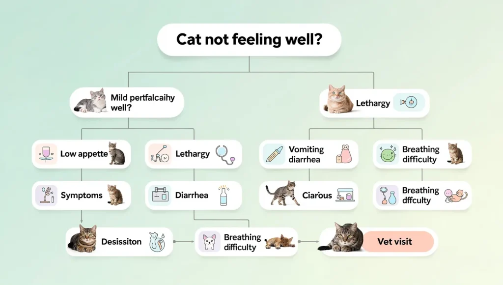 Is my cat's diarrhea serious or mild decision guide