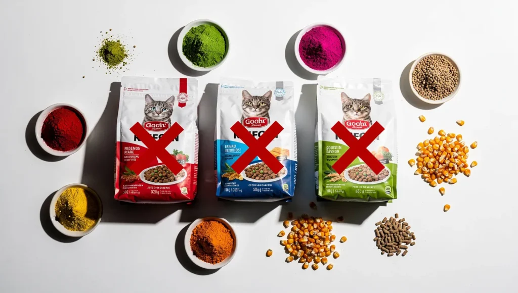 harmful cat food ingredients to avoid for indoor cats