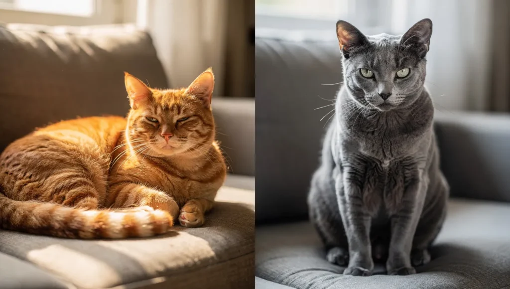 Soft stare vs hard stare in cats