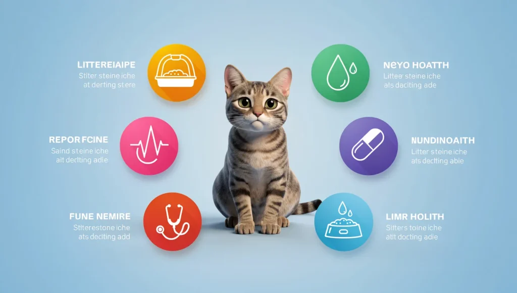 Comprehensive 7 Signs of UTI in Cats Infographic Guide